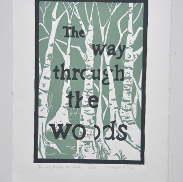 The Way Through the Woods - an original artwork by Pat Rhead-Phillips