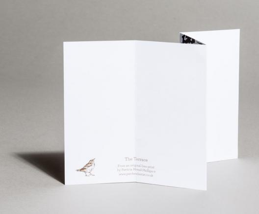 The Terrace - an original fine art greetings cards by Pat Rhead-Phillips