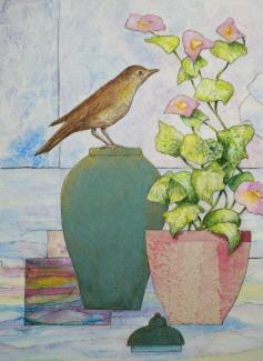 The Ginger Jar Giclee print by Pat Rhead-Phillips