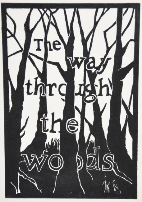 The Way Through the Woods 2 - Original artwork by Pat Rhead-Phillips