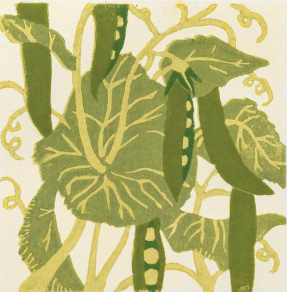 Sugar Snaps - Original artwork by Pat Rhead-Phillips